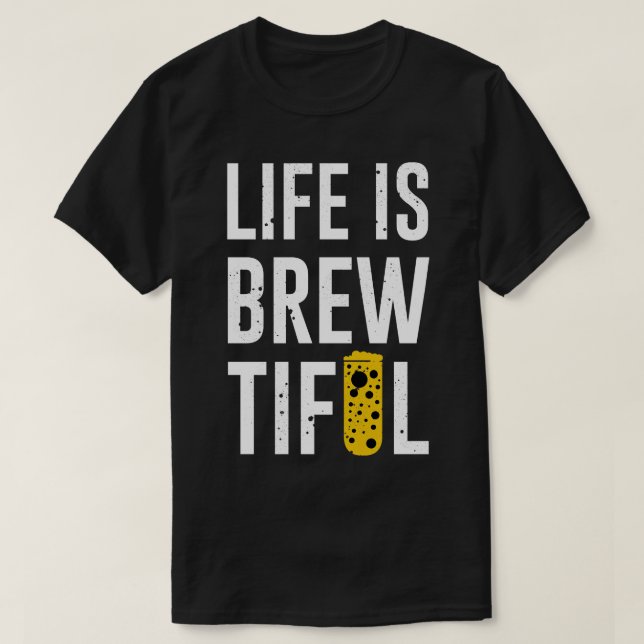 Livet är hemskt t shirt (Design framsida)