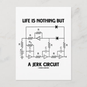 Livet är inget annat än en Idiot-krets (Physics Hu Vykort
