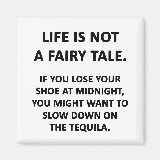 Livet är inte en älvstråd magnet (Framsidan)