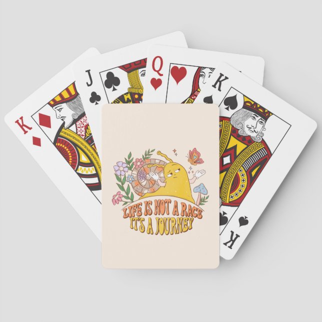 Livet är inte ett Tävling Casinokort (Baksidan)