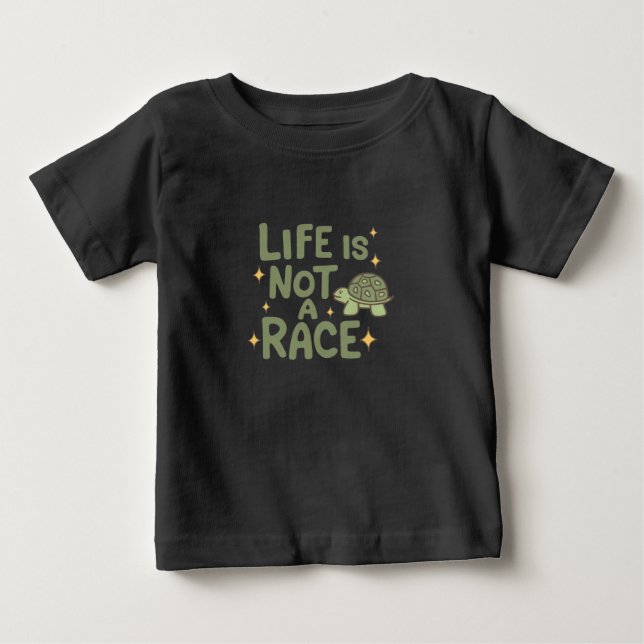 Livet är inte ett Tävling T Shirt (Framsida)