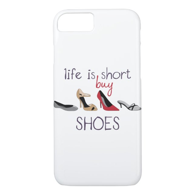 Livet är Kort Case-Mate iPhone Skal (Baksida)