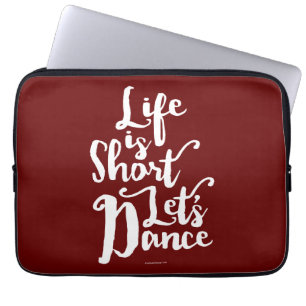 Livet är Kort Let's Dance Laptop Fodral