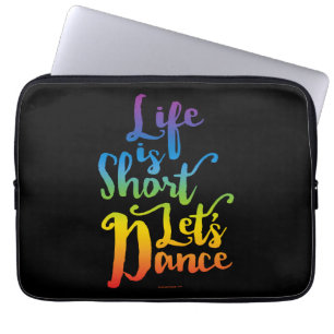 Livet är Kort Let's Dance Laptop Fodral