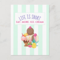 Livet är Kort Öat mer Ice Cream