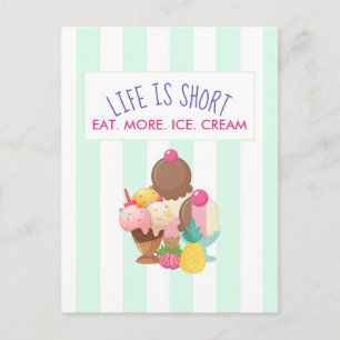 Livet är Kort Öat mer Ice Cream
