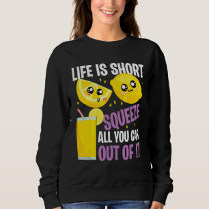 Livet är kort Pressa allt för Lemonadstånd T Shirt