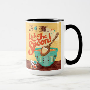 Livet är Kort, Slicka Spoon Mugg