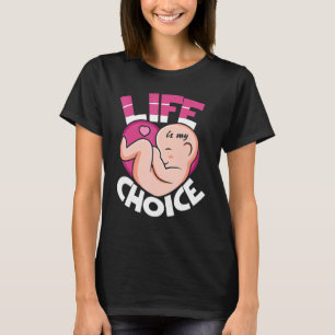 Livet är mitt val för livstidsbekämpning t shirt