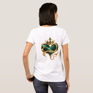 livet är nog bättre på andra sidan med logotyp t shirt