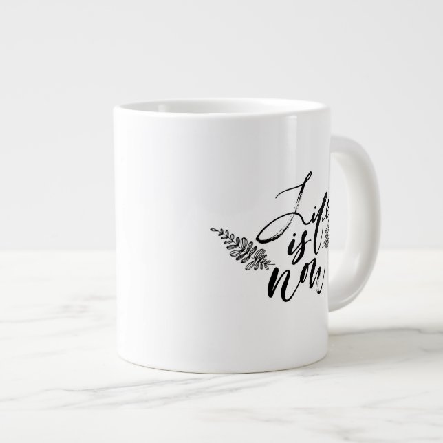 Livet är nu jumbo mugg (Framsida höger)