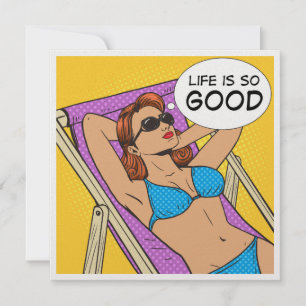 Livet är så Bra inbjudan