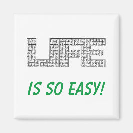 Livet är så enkelt magnet