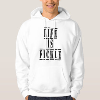 Livet är snabbt hoodie