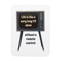 Livet är som en mycket lång TV-show-funny citat