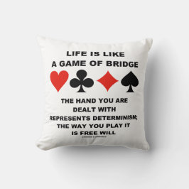 Livet Är Som Ett Parti Bridge Determinism Fri Vilj Kudde