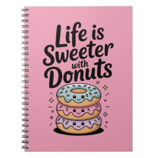 Livet är sötare med blodkärl anteckningsbok