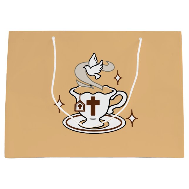 Livet är sötat med Jesus - Christian Faith Tea Kop (Framsidan)