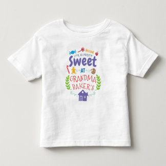 Livet är sötat på mormors hus t shirt