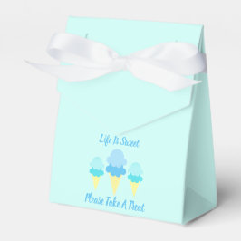 Livet är sötat, ta en behandling presentaskar