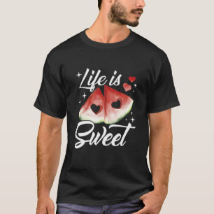 Livet är sötvattenmelondagen t shirt