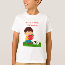 Livet är storslaget. t shirt