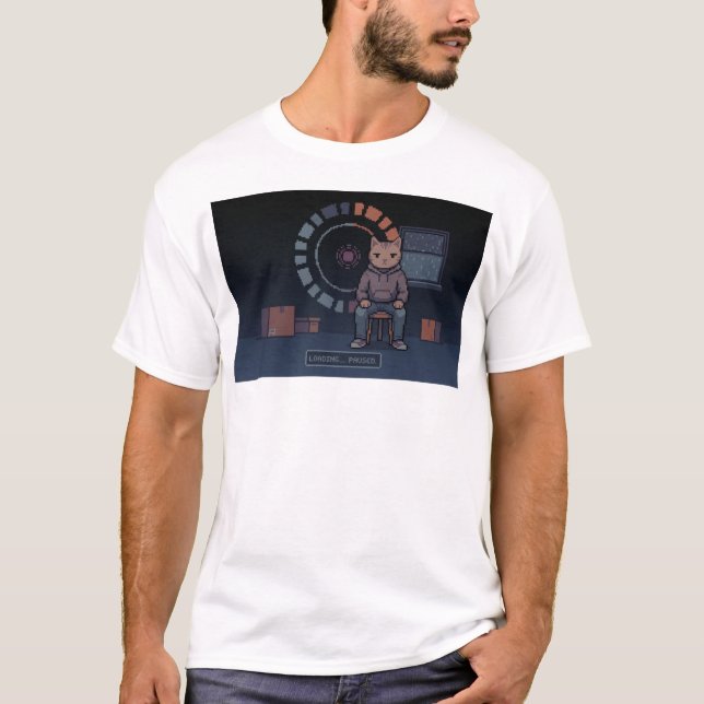 Livet Är Svårt Läge – Laddar… T Shirt (Framsida)