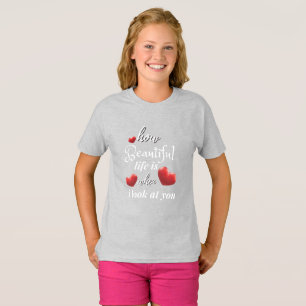 Livet är trevligt när jag tittar på dig t shirt