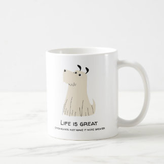 Livet är underbarare med Otterhounds Kaffemugg