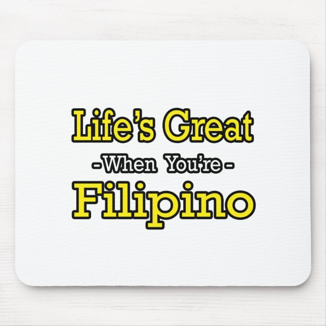 Livet är Underbart.. Filipino Musmatta (Framsidan)