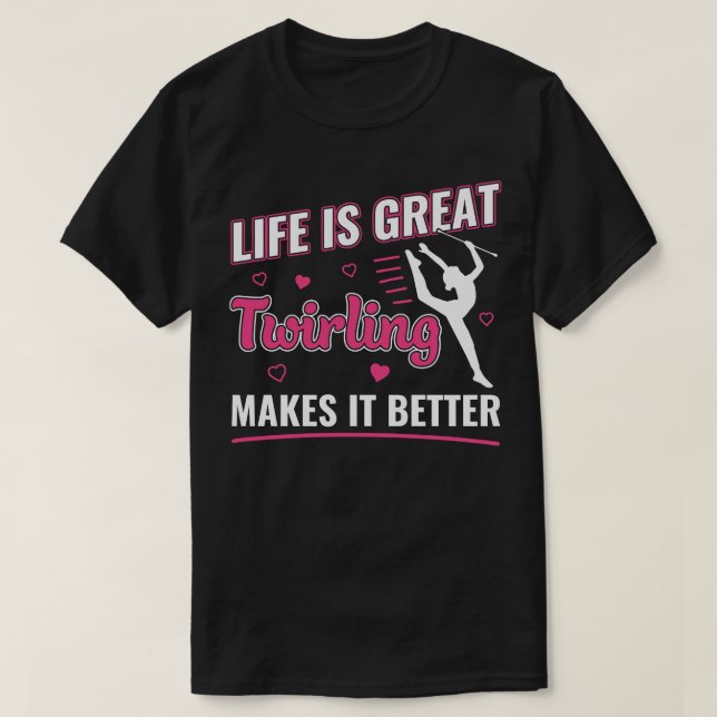 Livet är Underbart.. T Shirt (Design framsida)