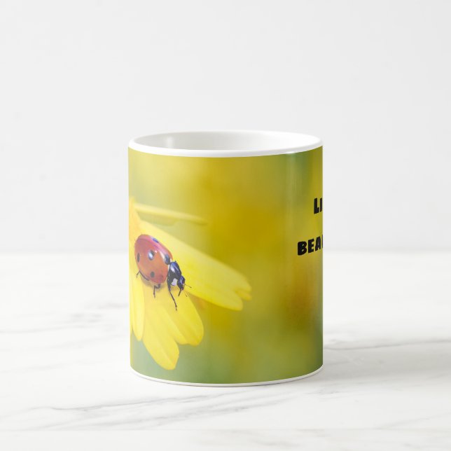 Livet är vackert - Ladybug Kaffemugg (Center)