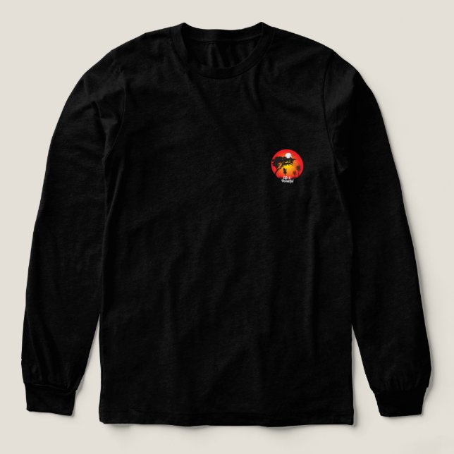 Livet är vackert Sunset Art T Shirt (Design framsida)