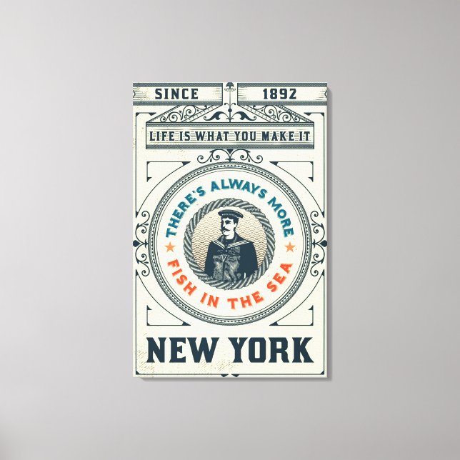 Livet är vad du gör canvastryck (Framsida)