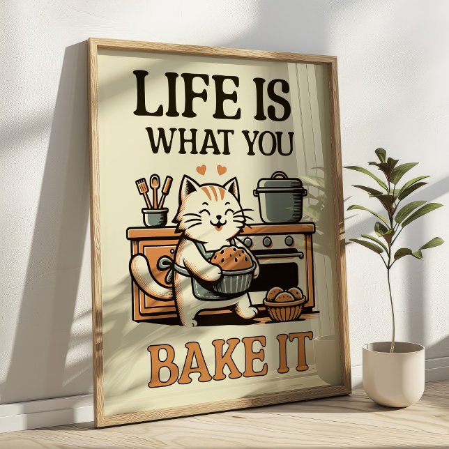 Livet är vad du gör för roligt. poster (Skapare uppladdad)