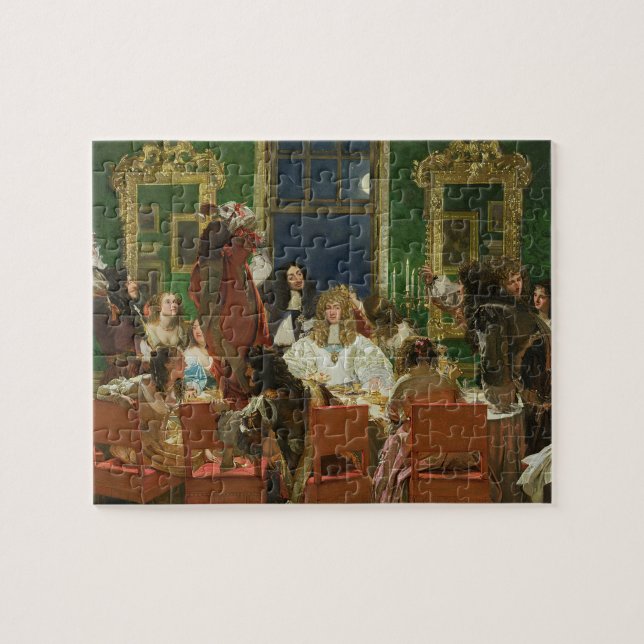 Livet av Buckingham, 1853-55 (olja på kanfas) (s Pussel (Horisontell)