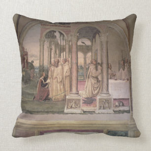Livet av St. Benedict (fresco) (specificera), 3 Kudde
