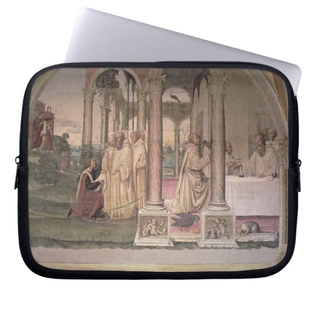 Livet av St. Benedict (fresco) (specificera), 3 Laptop Fodral (Framsidan)