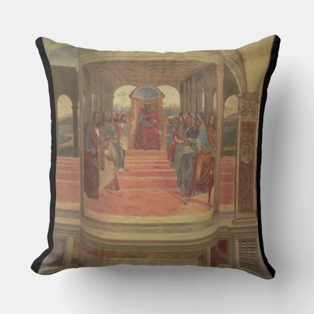 Livet av St. Benedict (frescoen) (specificera), Kudde (Framsida)