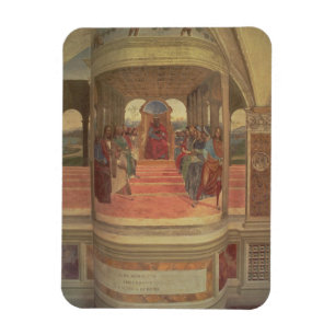 Livet av St. Benedict (frescoen) (specificera), Magnet