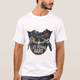Livet bakom stängerna Cykling Äventyr Bergsväg T Shirt