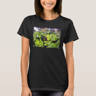 Livet började i en trädgård t shirt