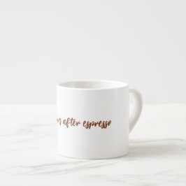 Livet börjar efter espresso espressomugg