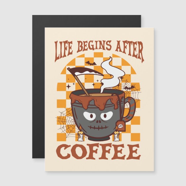 Livet börjar efter kaffe (Fram/baksida)