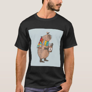 Livet börjar efter kaffe t shirt