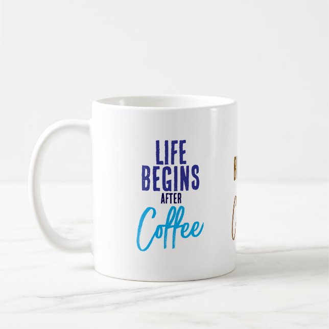 Livet börjar efter kaffemugg (Vänster)