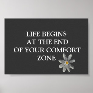 Livet börjar inspirerande Poster