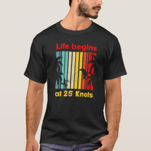 Livet Börjar Vid 25 Knop Livsstil Vintage T Shirt