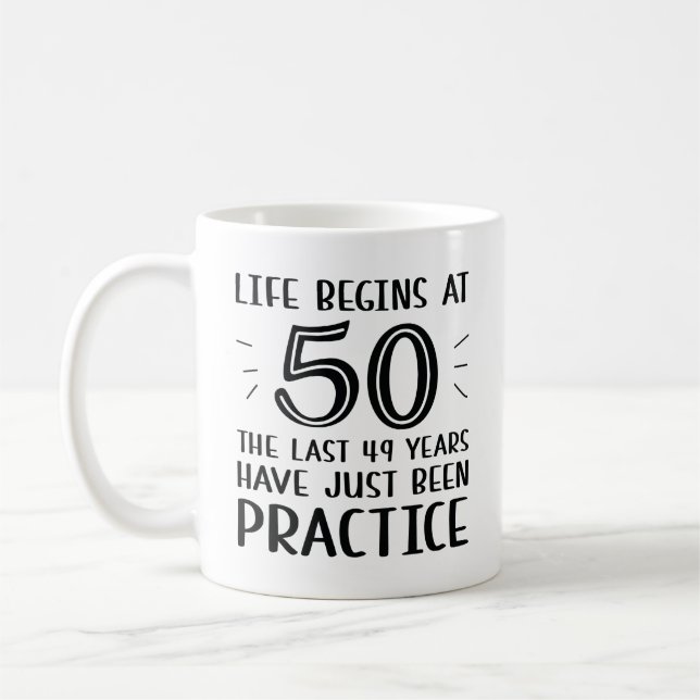 Livet börjar vid 50 kaffemugg (Vänster)