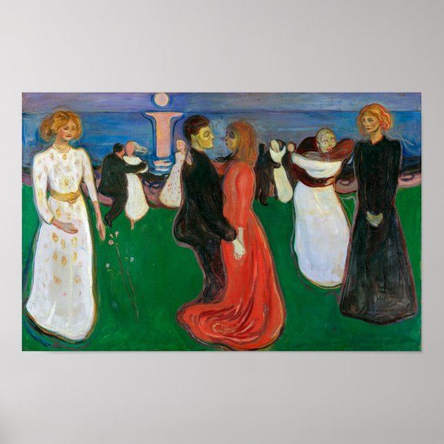 Livet dansar | Edvard Munch | Poster (Framsidan)